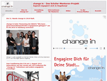 Tablet Screenshot of change-in.de